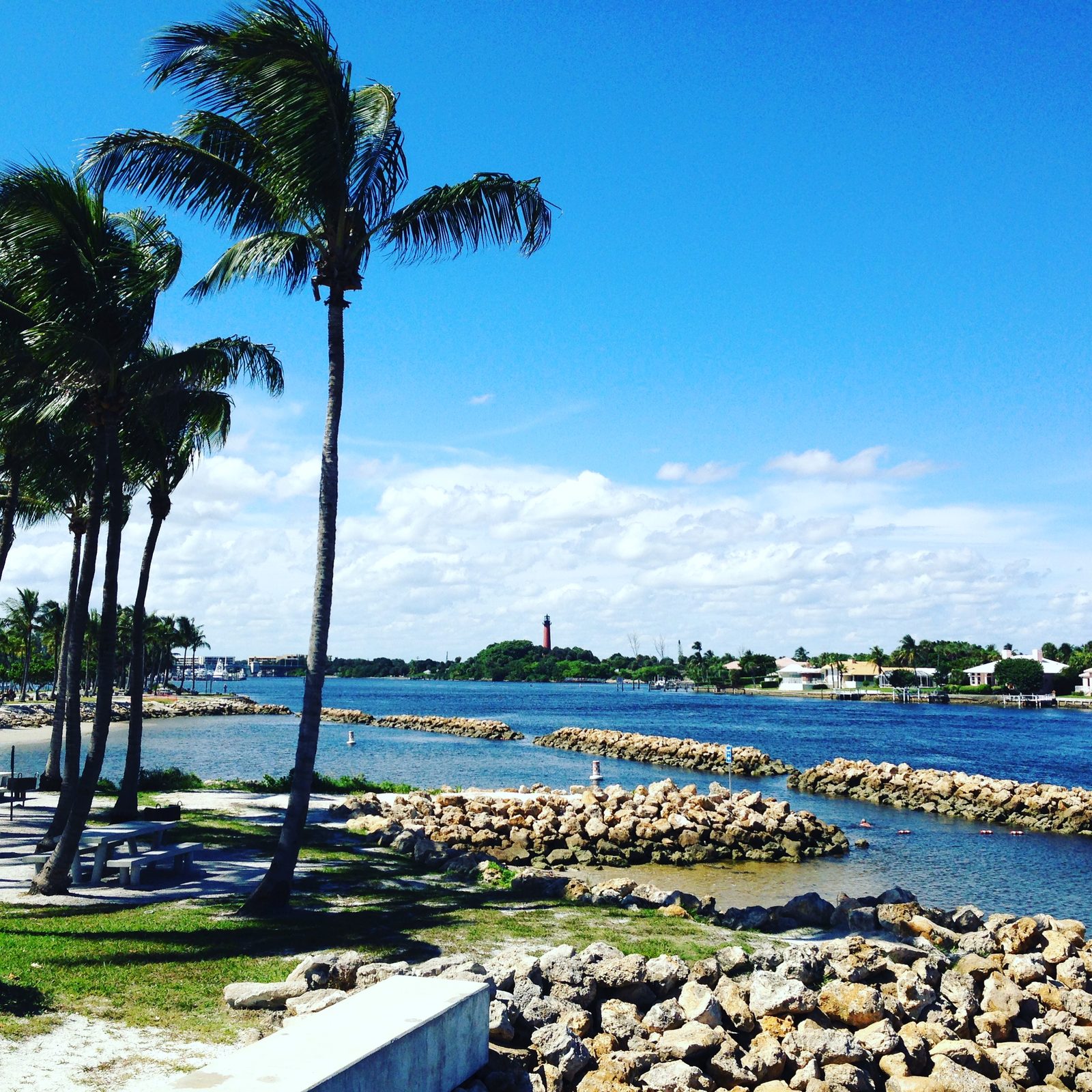 Oceanfront condo building in Jupiter, Florida